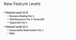 DirectX 12: Neue Feature-Levels